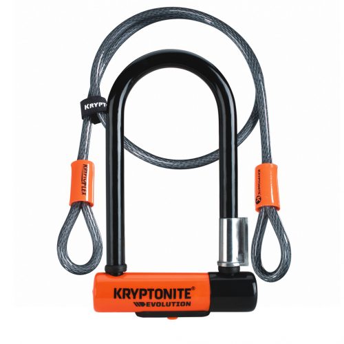 Kryptonite Evolution Mini-7 lakat + 4' Flex Cable