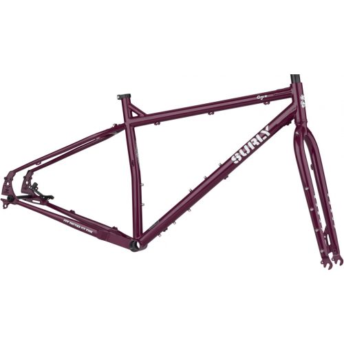 Surly Ogre 27.5"/29" váz-szett - Fermented Plum