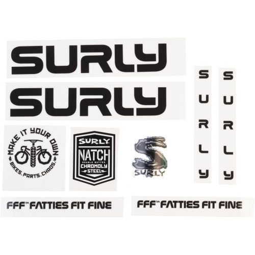 Surly Intergalactic "Make It Your Own" matrica szett