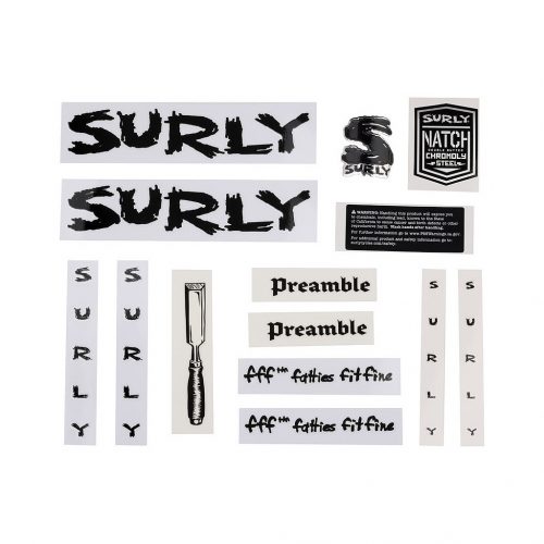 Surly Preamble matrica szett